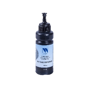 Чернила NVPrint NV-INK100 универсальные черный пигментные для аппаратов Epson (100мл) Китай