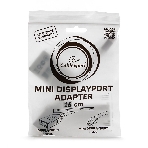 Переходник Gembird Переходник miniDisplayPort - DisplayPort, 20M/20F, 16см, белый, фото3