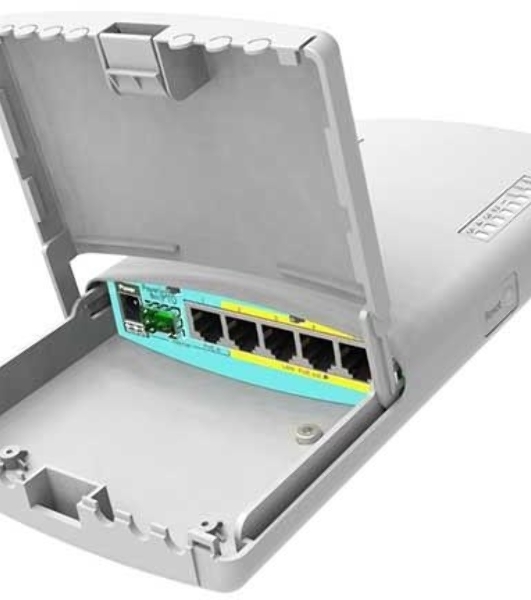 Маршрутизатор MikroTik RB960PGS-PB 5х Ethernet, 1x SFP, раздача POE