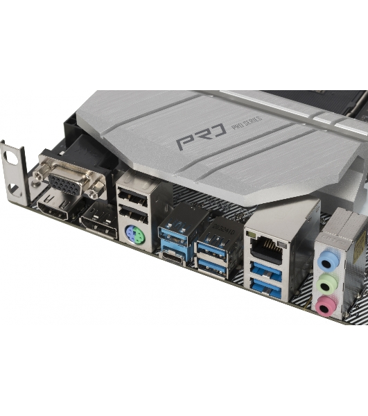 Материнская плата ASRock B550M Pro4, AM4, AMD B550, 4xDDR4, 6xSATA, 2xM.2, 1xPCI-E 3.0 x16, 1xPCI-E 4.0 x16, 1xDisplayPort, 1xHDMI, 1xVGA, 1x 1Gb LAN, 3x3.5 мм, 7.1, Micro-ATX