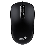 Мышь проводная Genius DX-110 черный, 1000 dpi, USB, кнопки - 3, фото4
