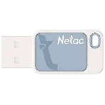 Флешка USB Netac UA31 (NT03UA31N-016G-20BL), 16Gb, USB 2.0, R/W 110/45, синий/белый, фото 1