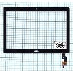 Сенсорное стекло (тачскрин) для Huawei MediaPad M3 Lite 10, черное, фото2