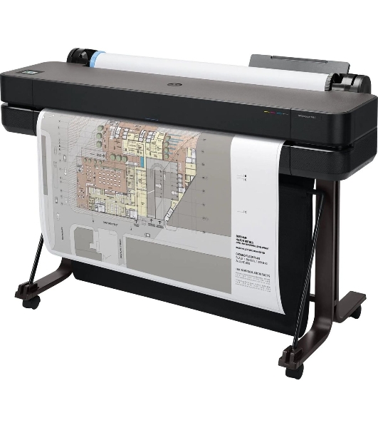 Плоттер струйный HP Designjet T630 (5HB11A/5HB11D), A0, 36', цветной, 914 мм, 2400x1200 dpi, USB, Gigabit Ethernet, WiFi