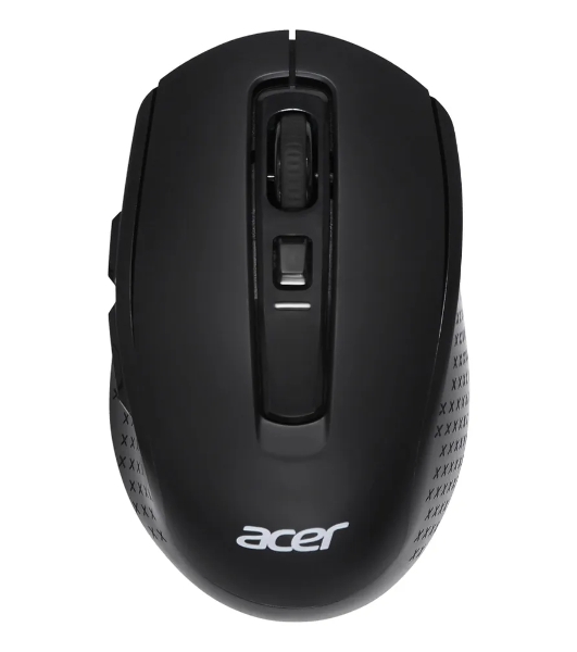 Мышь беспроводная Acer OMR070 черный, 1600 dpi, радиоканал, Bluetooth, USB, кнопки - 6