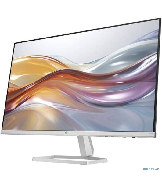 Монитор 27' HP 527SF IPS 1920x1080, 100 Гц, 5 мс, 16:9, 300 кд/м², 2xHDMI, 1xD-Sub, белый/серебристый, черный