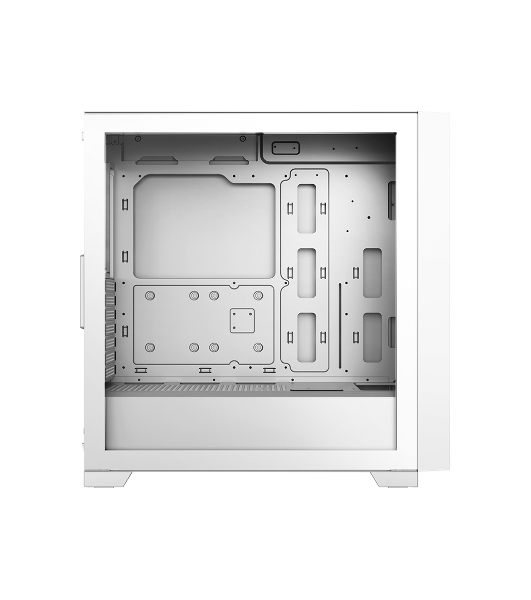 Компьютерный корпус PCCooler C3D510 WH ARGb, Tempered Glass Full Tower, White, TG, 0.7 SPCC, 3x120мм ARGb E-ATX, ATX, mATX, mITX 170/390/410мм 2x2.5', 2x3.5', 7xPCI 2xUSB-A 3.0 454.8x220x490.6мм