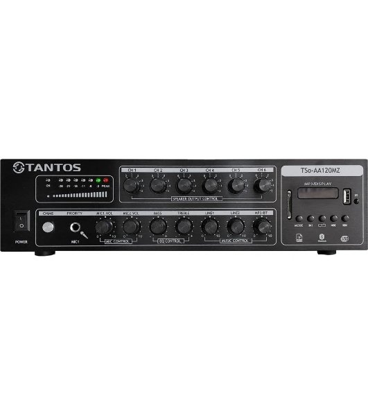 Усилитель Tantos TSo-AA120MZ 120Вт черный