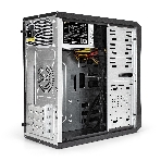 Компьютерный корпус Minitower ExeGate BA-202-UNS500 (mATX, БП UNS500 с вент. 12см, 2хUSB, аудио, черный), фото7
