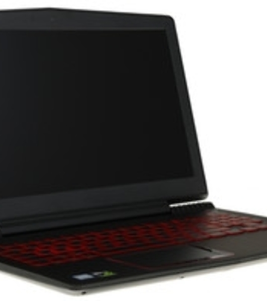 Клавиатура для ноутбука Lenovo Legion Y520 Y520-15IKB черная без рамки, белый подсветка