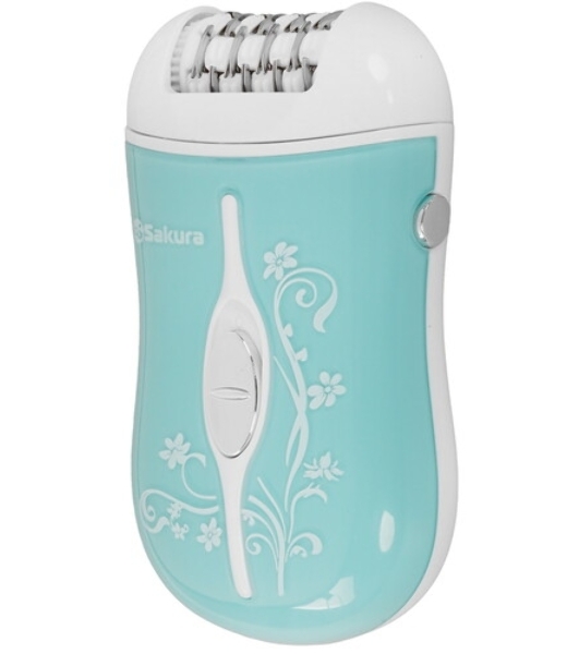 Эпилятор Sakura SA-5540SBL 2нас+бритва 2скор аккум