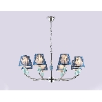 Люстра Ambrella light LH75063/8 CH/DB хром/темно синий E14/8 max 40W D870*810, фото7