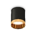 Светильник Ambrella Light XS6302024 SBK/PYG черный песок/золото желтое полированное MR16 GU5.3 (C6302, N6134), фото4
