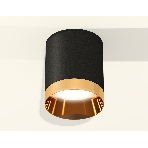 Светильник Ambrella Light XS6302024 SBK/PYG черный песок/золото желтое полированное MR16 GU5.3 (C6302, N6134), фото3