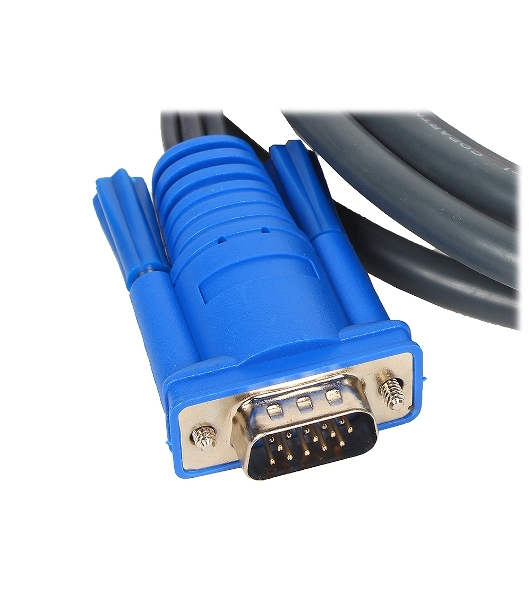 Кабель ATEN KVM Cable 2L-5303U Кабель для KVM: USB(Am)+DB15(m)+2*Audio (PC) -на- SPHD15(m)+2*Audio (KVM), 3м