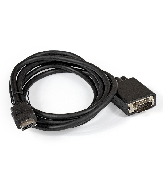 Кабель-переходник HDMI-VGA ExeGate EX-CC-HDMIM-VGAM-1.8 (19M/15M, 1,8м)
