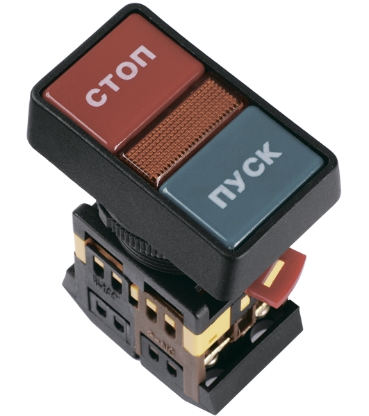 Кнопка PPBB-30N 'Пуск-Стоп.' 1з+1р IEK BBD21-PPBB-K51