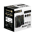 Акустическая система 2.0 ExeGate EX289688RUS Accord 240 (питание USB, 2х3Вт (6Вт RMS), 60-20000Гц, черный, RGb подсветка), фото6