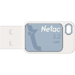 Флешка USB Netac UA31 NT03UA31N-064G-20BL), 64Gb, USB 2.0, R/W 110/45, синий/белый, фото 1