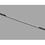 Трековый линейный светильник Ambrella light GL4515 BK черный IP20 24W 3CCT 3000-6000K SMART 48V 24° 435*22*25, фото3