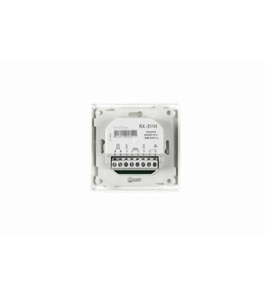 Терморегулятор цифровой Rexant RX-511H, белый, совместим с Legrand серии Valena