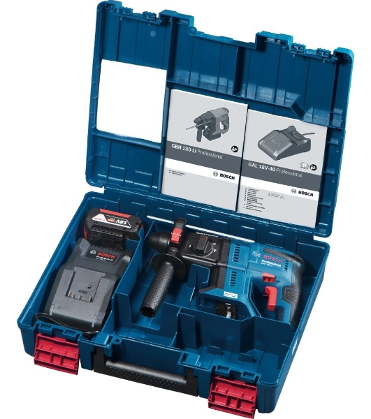Перфоратор Bosch GBH 180-LI BL патрон:SDS-plus уд.:2Дж аккум. (кейс в комплекте)