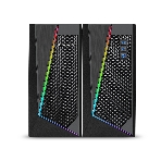 Акустическая система 2.0 ExeGate EX289688RUS Accord 240 (питание USB, 2х3Вт (6Вт RMS), 60-20000Гц, черный, RGb подсветка), фото5