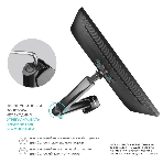 Кронштейн (держатель) ONKRON G80 для монитора 13'-32' дюймов настольный, черный, фото33