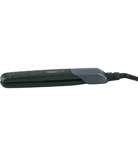 Выпрямитель для волос Scarlett SC-HS60014 черный, 22 мм, 190 °C, 1 режим