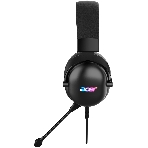Гарнитура Acer AHW122 чёрный, проводная, USB, подсветка, фото10