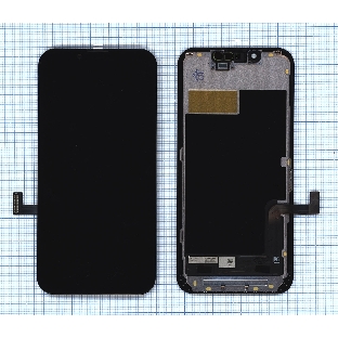 Дисплей (модуль) для Apple iPhone 13 mini в сборе с тачскрином (Incell), черный
