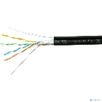 Кабель Cablexpert FPC-5051E-4-CU-OUTR/100, FTP outdoor 4x2x0.51 на тросу, медный, кат.5e, однож., 100м, box, черный, фото2