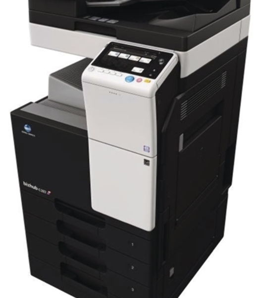 МФУ лазерное Konica-Minolta bizhub 287 (МФУ) (необходимо добавить крышку/автоподатчик и тонер)