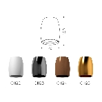 Корпус светильника C1124 SCF кофе песок D70*60*H100mm MR16 GU5.3, фото8