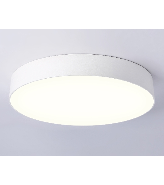 Потолочный светодиодный светильник Ambrella light FV5531 WH белый LED 60W 3000K D500*58 (Без ПДУ)