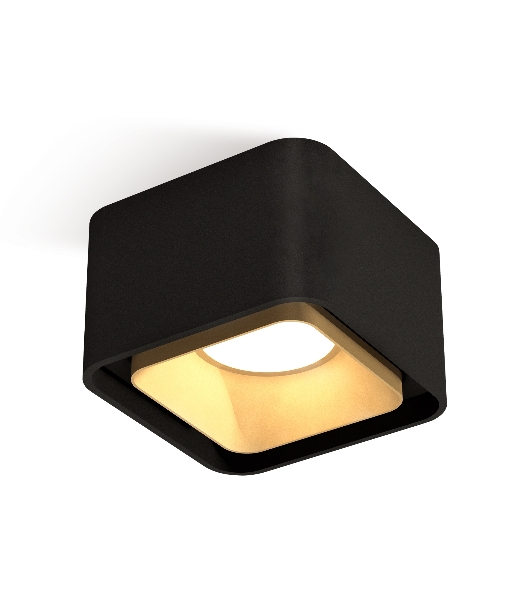 Светильник Ambrella Light XS7833004 SBK/SGD черный песок/золото песок MR16 GU5.3 (C7833, N7704)
