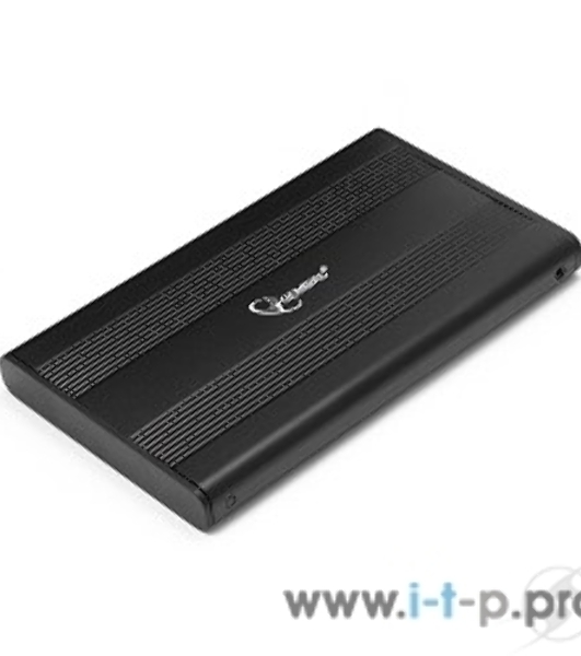 Внешний корпус 2.5' Gembird EE2-U3S-5, черный, USB 3.0, SATA, металл