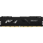 Оперативная память Kingston Fury Beast, DDR4, 16GB (1x16GB), 3200MHz, CL16, DIMM, с радиатором, черный, фото6