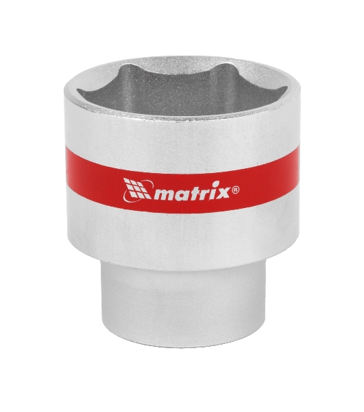Головка Matrix торцевая 32мм 6-гранная crv под квадрат 1/2'' хромированная