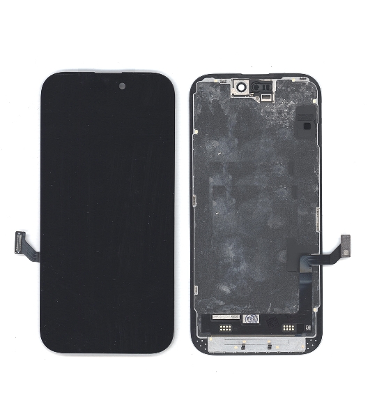 Дисплей (модуль) для Apple iPhone 15 в сборе с тачскрином, черный (OR)