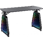 Стол игровой Cactus CS-GMD-BK-RGb столешница МДФ, черный каркас черный 136x60x75 см, фото15