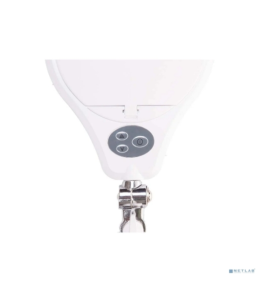 Лупа на струбцине Rexant, круглая, 5D, с подсветкой 72 SMD, сенсорный регулятор яркости, белая