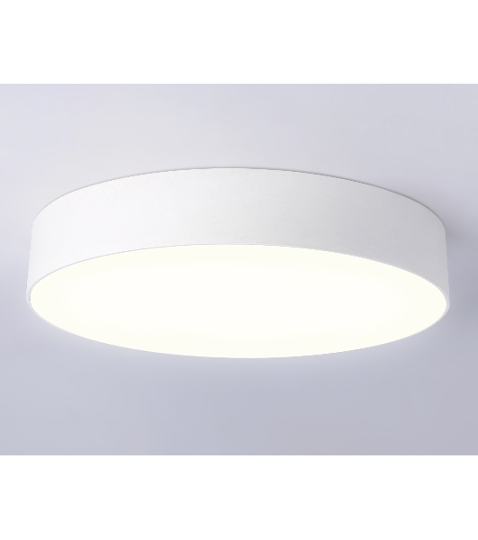 Потолочный светодиодный светильник Ambrella light FV5531 WH белый LED 60W 3000K D500*58 (Без ПДУ)