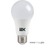 Лампа светодиодная IEK LLE-A60-11-230-30-E27 ECO A60 11Вт грушевидная 3000К теплый белый E27 990лм 230-240В, фото2