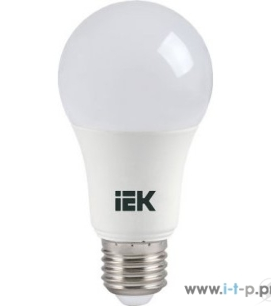 Лампа светодиодная IEK LLE-A60-11-230-30-E27 ECO A60 11Вт грушевидная 3000К теплый белый E27 990лм 230-240В