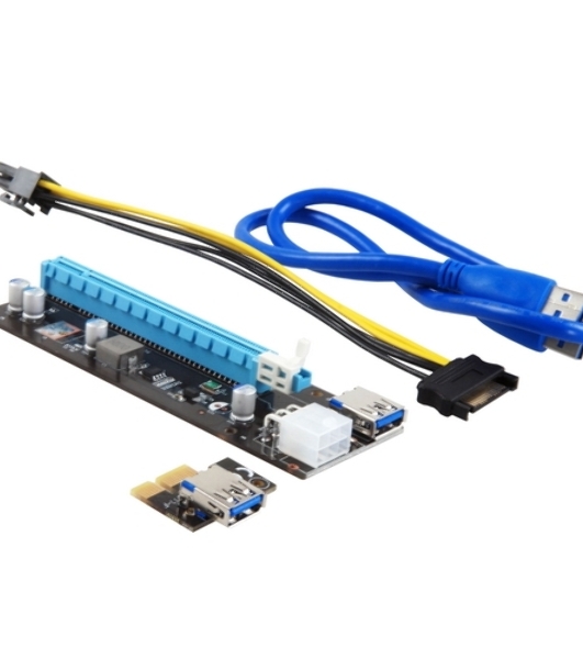 RISER CARD MINING MAXI for GPU 250W+, OEM
