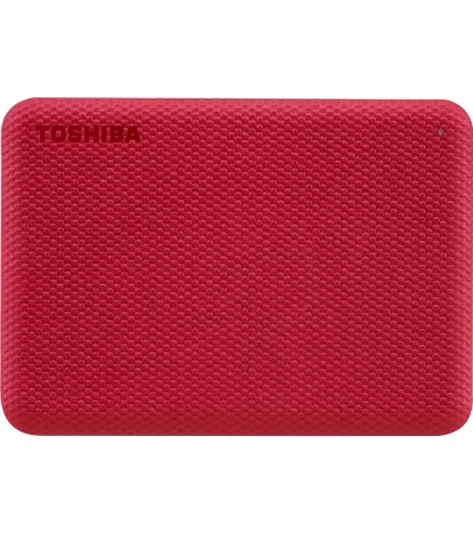 Внешний HDD 2.5' Toshiba Canvio Advance, 4TB, USB 3.2 Gen 1 Type-A, 5400 rpm, красный