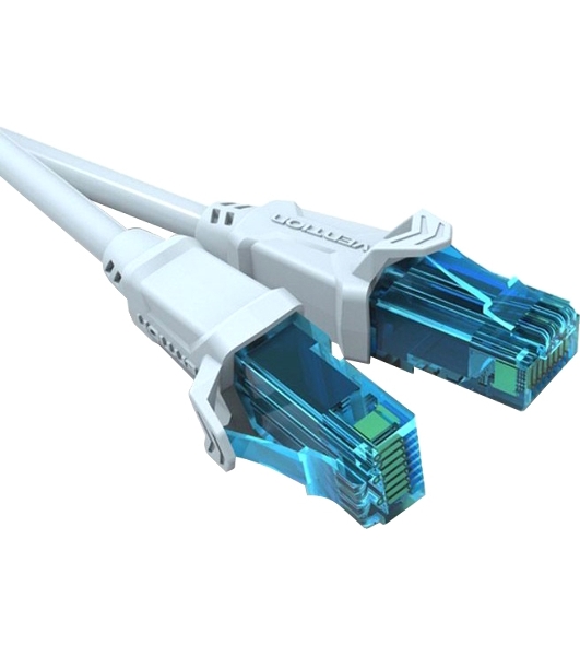 Патч-корд Vention прямой UTP cat.5е, RJ45 - 5м. Серый VAP-A10-S500