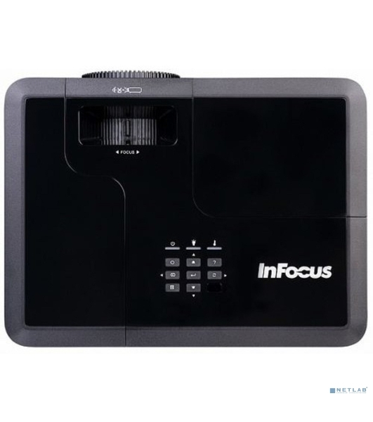 Проектор INFOCUS IN136ST DLP, 4000 ANSI Lm,WXGA (1280x800), 28500:1, 0.521:1, 3.5мм in,Composite video, VGA, HDMI 1.4a x3 (поддержка 3D), USB-A (для SimpleShare и др.), лампа 15000ч.(ECO mode),3.5мм out, Monitor out(VGA),RS232,RJ45,21дБ, 4,5 кг.