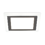 Встраиваемый cветодиодный светильник с подсветкой Ambrella light DCR390 3W+3W 4200K+4200K 220-240V 105*105*20 (A75*75), фото5